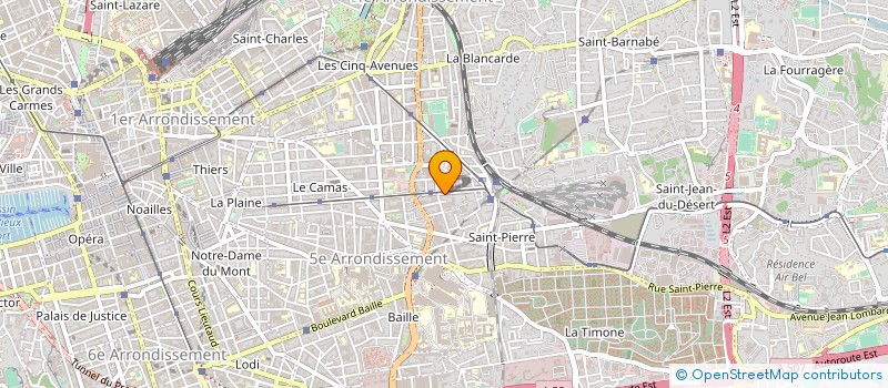 localisation de l'entreprise SARL SYLVAIN à MARSEILLE