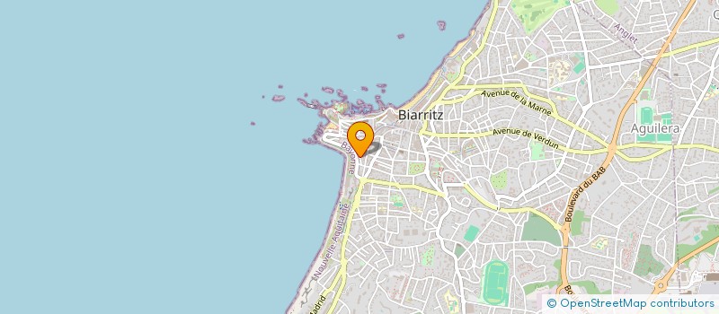 localisation de l'entreprise SARL SYLVAIN CAZENAVE  BIARRITZ