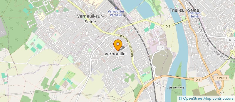localisation de l'entreprise SARL SYLVIE à VERNOUILLET