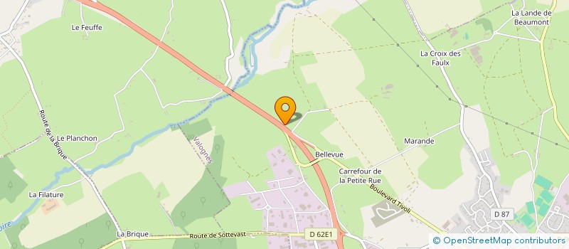localisation de l'entreprise SARL SYLVIE ROYER à VALOGNES