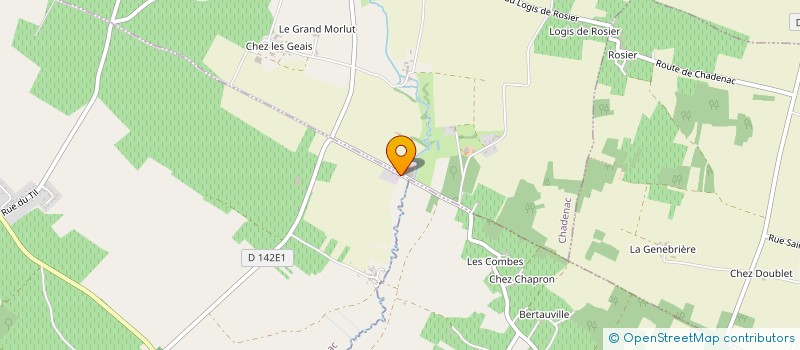 localisation de l'entreprise SARL SYMAPE - STEPHANE YOU MAINTENANCE AUTOMATISME PLOMBERIE ELECTRICITE  CHADENAC