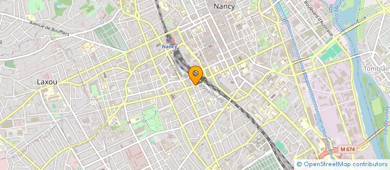 localisation de l'entreprise SARL SYMPA TIFS ATELIER à NANCY