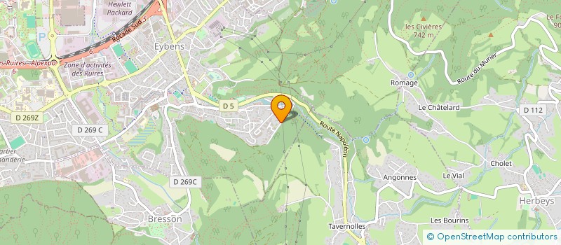 localisation de l'entreprise SARL SYNCHRO  EYBENS