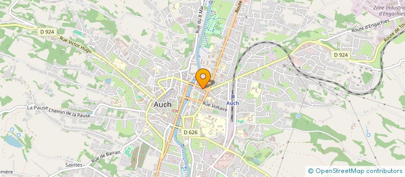 localisation de l'entreprise SARL SYNIFRAN à AUCH