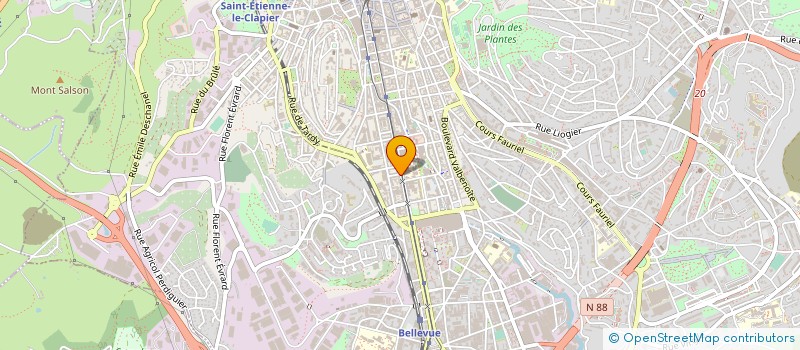 localisation de l'entreprise SARL SYNKRONE à SAINT-ETIENNE