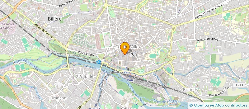 localisation de l'entreprise SARL SYNTRAGEST à PAU