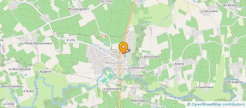 localisation de l'entreprise SARL SYNYN CHESNAYE  MOUZILLON