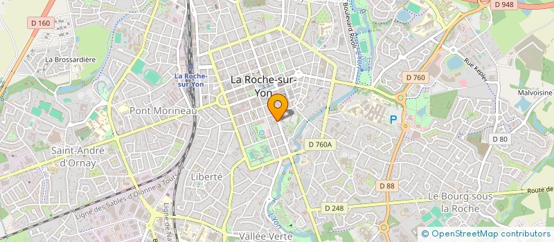 localisation de l'entreprise SARL SYPE à LA ROCHE-SUR-YON
