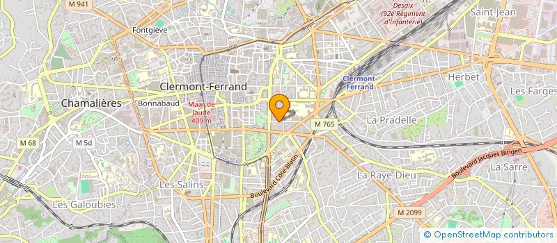 localisation de l'entreprise SARL SYRMEN GEORGES à CLERMONT-FERRAND