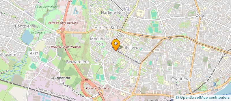 localisation de l'entreprise SARL SYSMOTIC à NANTES