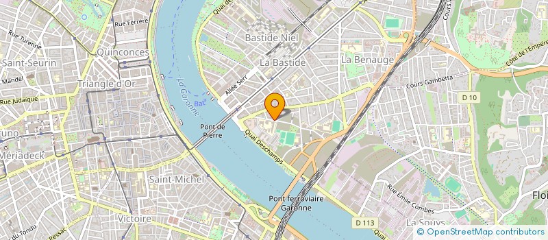 localisation de l'entreprise SARL SYSO à BORDEAUX