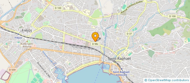 localisation de l'entreprise SARL SYSTEM CODE à FREJUS