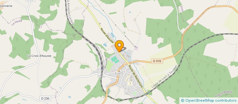 localisation de l'entreprise SARL SYSTEME D ARDENNES à LIART