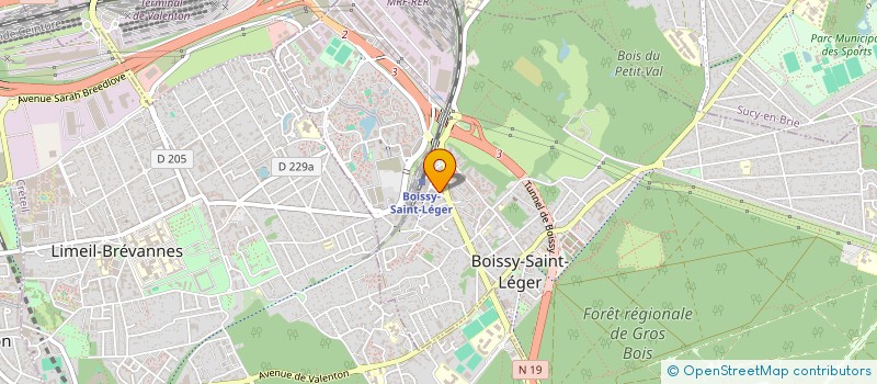 localisation de l'entreprise SARL SYSTEME QUALITE ALIMENTAIRE à BOISSY-SAINT-LEGER