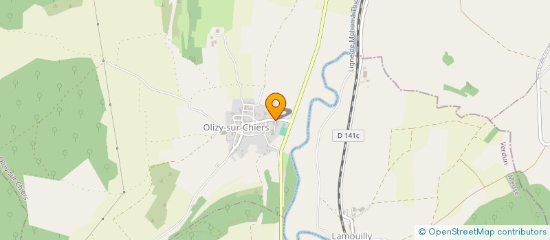localisation de l'entreprise SARL SYTRANS à OLIZY-SUR-CHIERS