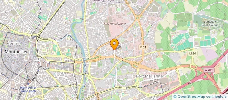 localisation de l'entreprise SARL SYVI à MONTPELLIER