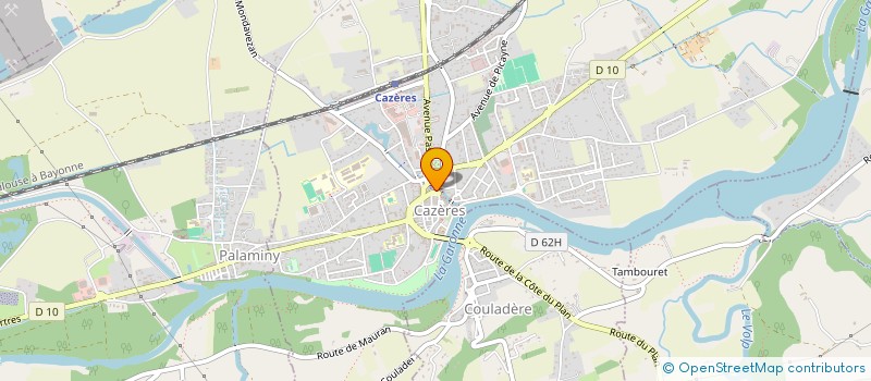 localisation de l'entreprise SARL SZYMANSKI à CAZERES