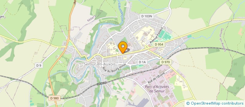 localisation de l'entreprise SARL SZYNKIEWICZ  SEMUR-EN-AUXOIS