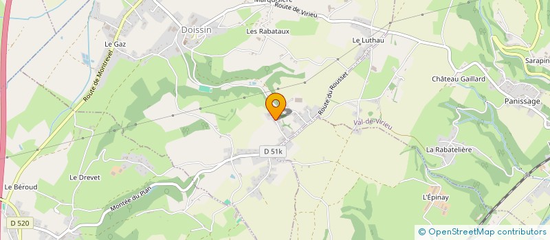 localisation de l'entreprise SARL T.C.A.M.  DOISSIN