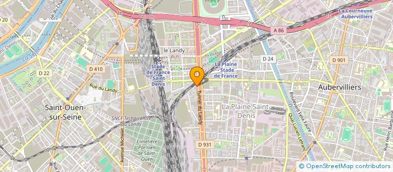 localisation de l'entreprise SARL T E E S à SAINT-DENIS