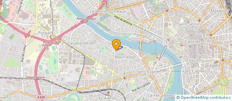 localisation de l'entreprise SARL T F D B à TOULOUSE