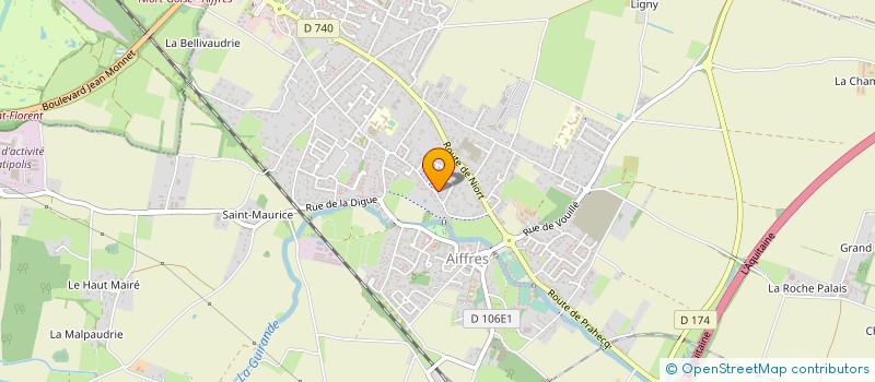 localisation de l'entreprise SARL T.G.G. RENOV  FORS