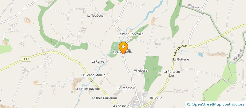localisation de l'entreprise SARL T.G.H à HENANBIHEN