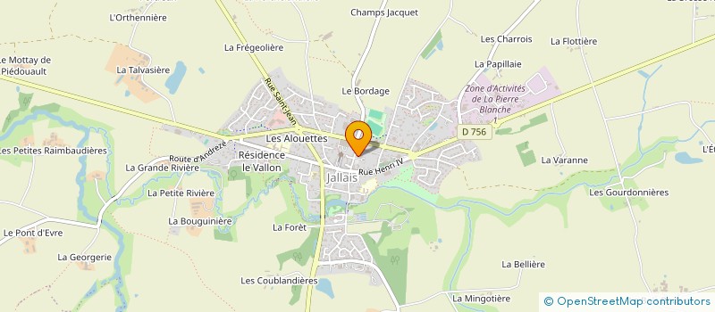 localisation de l'entreprise SARL T.I.J. à BEAUPREAU-EN-MAUGES