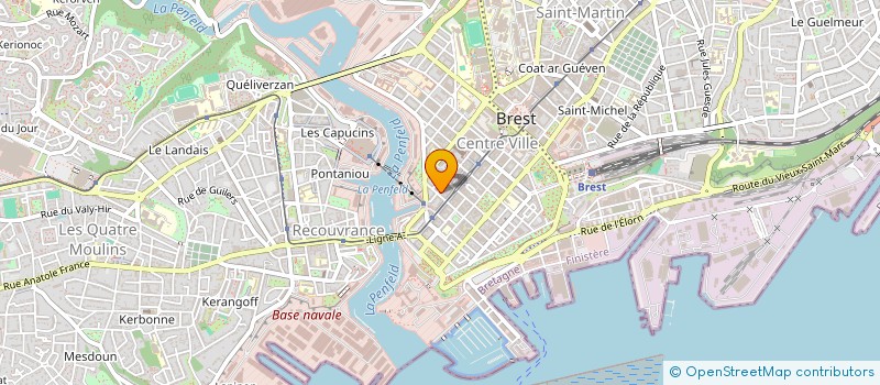 localisation de l'entreprise SARL T.I.M.E à BREST