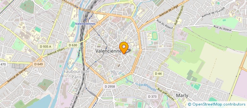 localisation de l'entreprise SARL T.I.V. à VALENCIENNES