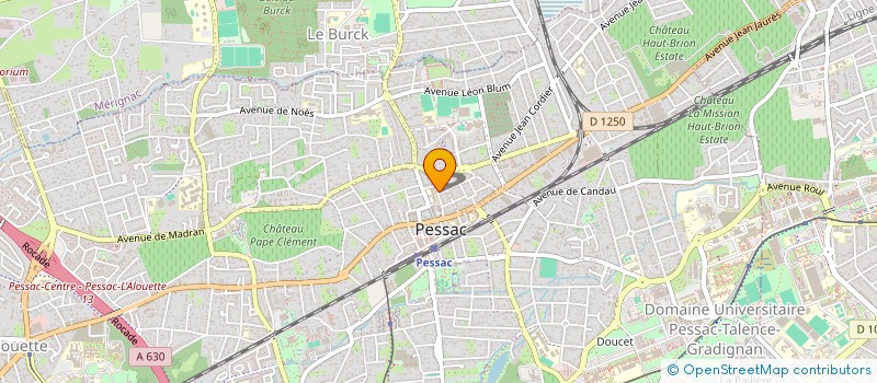 localisation de l'entreprise SARL T.L.D  PESSAC