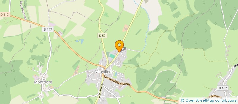 localisation de l'entreprise SARL T.L.T.B.  VAUVILLERS