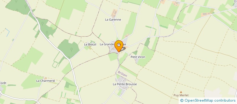 localisation de l'entreprise SARL T.PIQUEREAU  SAINT-ROMANS-DES-CHAMPS