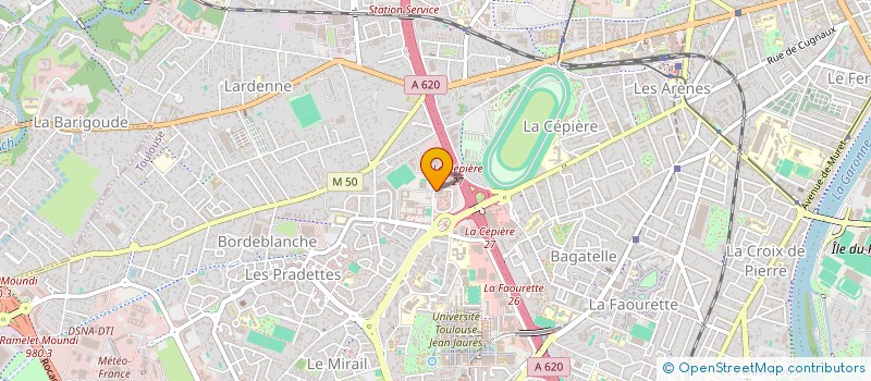 localisation de l'entreprise SARL T.R.B DU BATIMENT à TOULOUSE