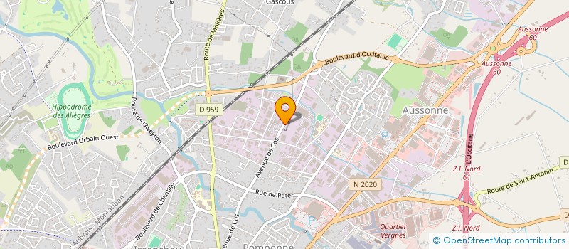 localisation de l'entreprise SARL T.R.C à MONTAUBAN