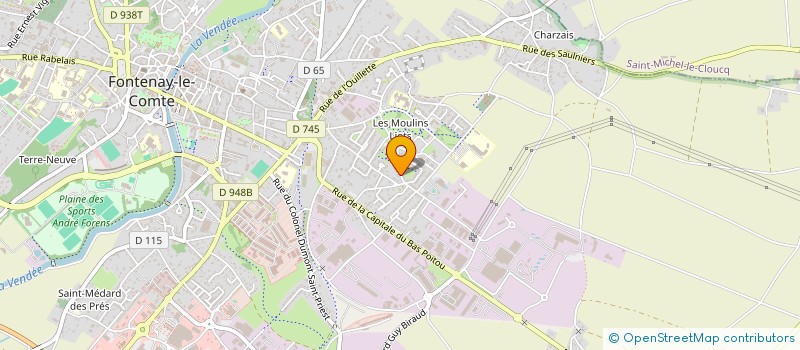 localisation de l'entreprise SARL T.S. à FONTENAY-LE-COMTE