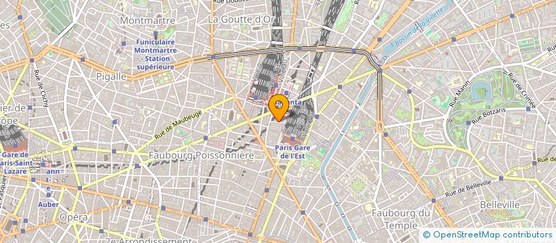 localisation de l'entreprise SARL T.S.B.  PARIS