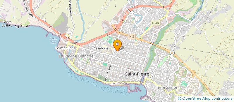 localisation de l'entreprise SARL T.S.L.B. à SAINT-PIERRE