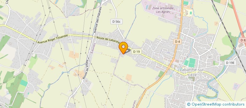 localisation de l'entreprise SARL T.T.S. à LABARTHE-SUR-LEZE