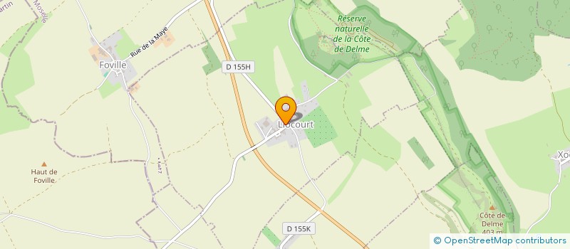 localisation de l'entreprise SARL T.V.L  LIOCOURT