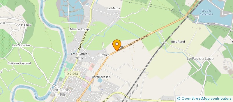 localisation de l'entreprise SARL TAB  SAINT-DENIS-DE-PILE