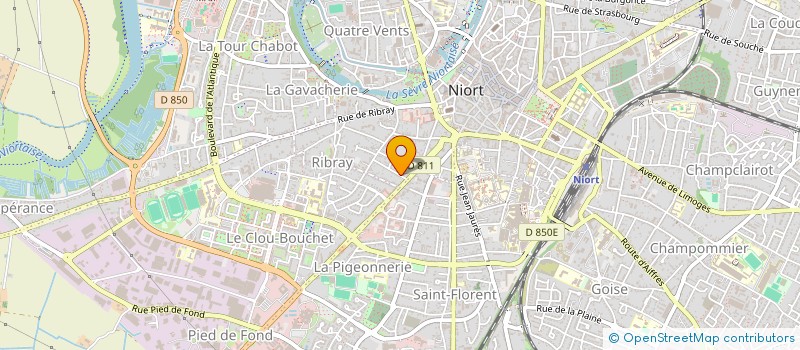 localisation de l'entreprise SARL TABLEAUEXPERT.FR à NIORT