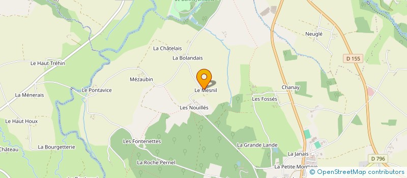 localisation de l'entreprise SARL TACHER  VAL-COUESNON