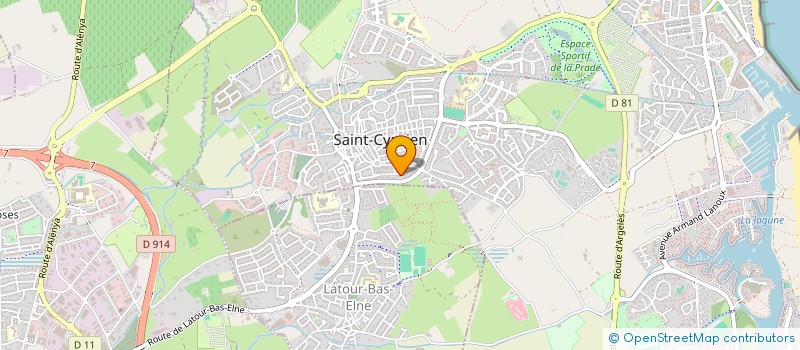 localisation de l'entreprise SARL TACOS TOWN à SAINT-CYPRIEN