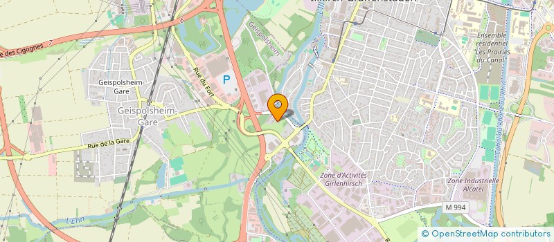 localisation de l'entreprise SARL TACOT à GEISPOLSHEIM