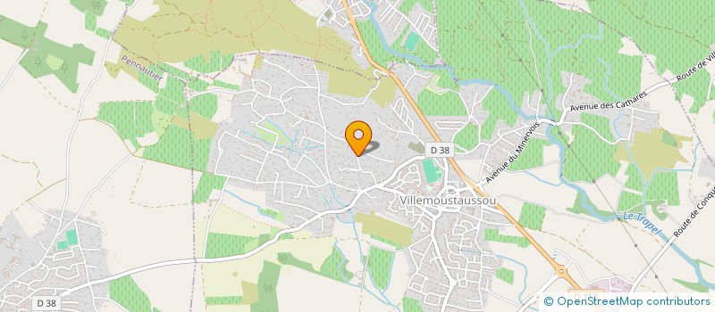 localisation de l'entreprise SARL TADIOTTO FRERES à VILLEMOUSTAUSSOU