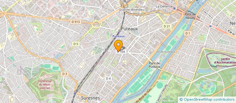 localisation de l'entreprise SARL TAG DAY ET ASSOCIES  PUTEAUX