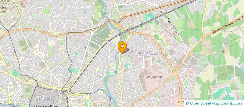 localisation de l'entreprise SARL TAIGA à MONTPELLIER