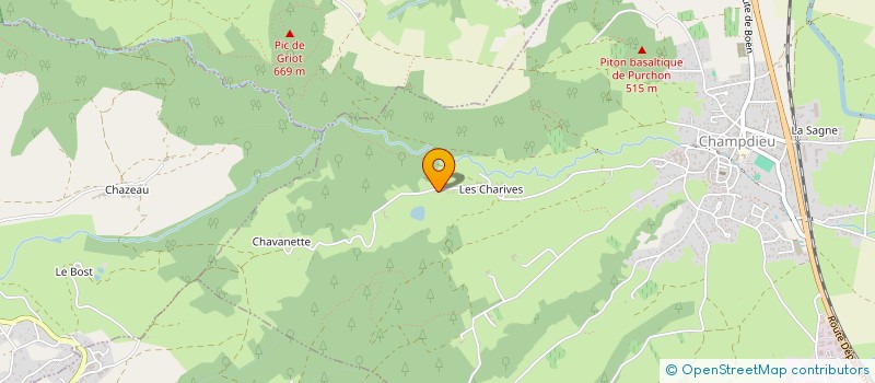 localisation de l'entreprise SARL TAILLANDIER  CHAMPDIEU