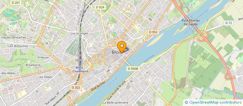 localisation de l'entreprise SARL TAILLECOURT à BLOIS
